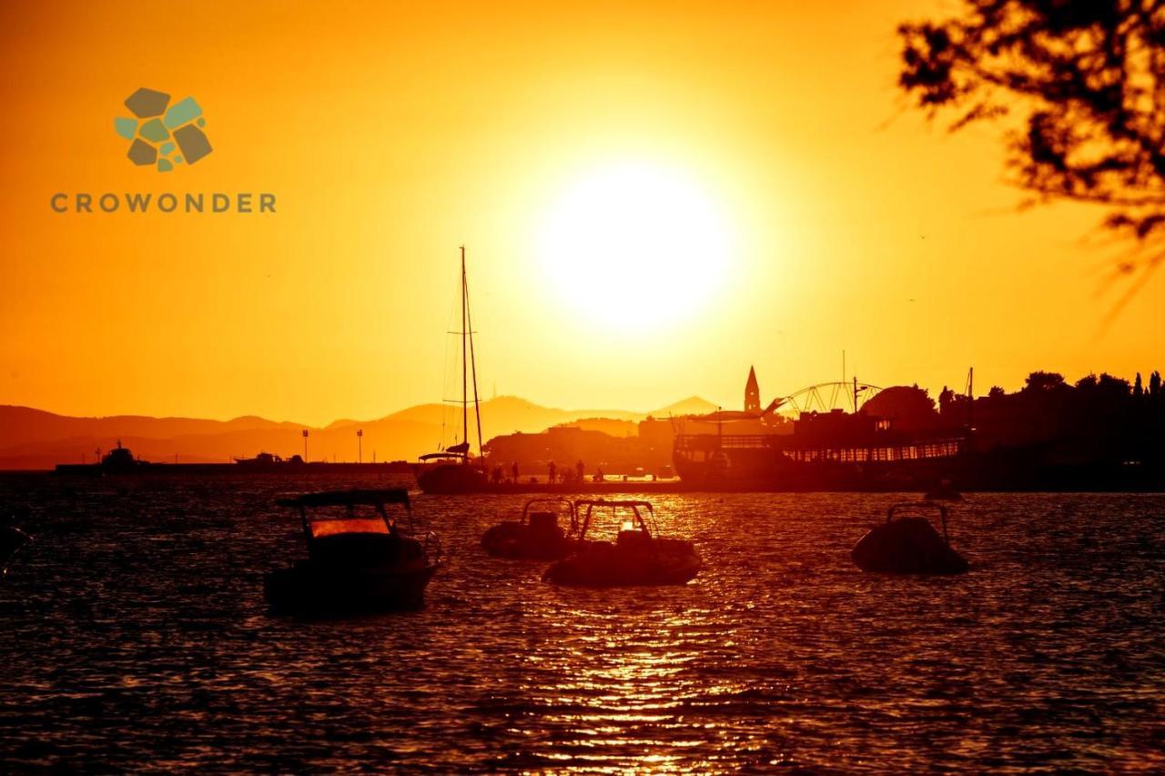 Crowonder Sun Dance Apartments With Heated Swimming Pool Seaview And Garden Sveti Filip i Jakov Exterior foto